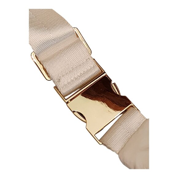 ah•dorned New York Crossbody Adjustable Small Sling Bag Optic White - Picture 4 of 13